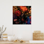 Poster Almond Blossoms (Cuisine)