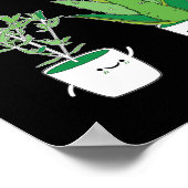 Poster Aloe, Comment Es-Tu Long Thyme Non Voir Herb Pun (Coin)