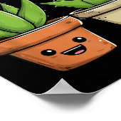 Poster Aloe There Funny Succulent Plant Lover  (Coin)