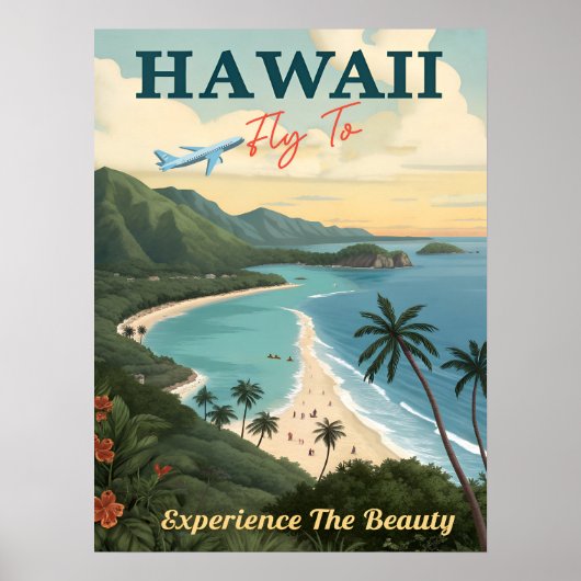 Poster Aloha du Paradis : Hawaii (Devant)
