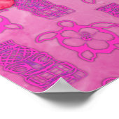 Poster Aloha Hawaii rose (Coin)