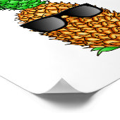 Poster Aloha Hawaiian Pineapple (Coin)