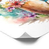 Poster Aloha Luau Tropical Island Beach Graduation Party (Coin)