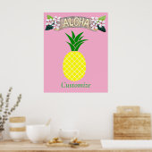 Poster Aloha Pineapple Thunder_Cove (Cuisine)
