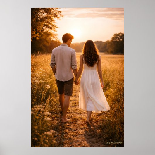 Poster Along the Same Path (Devant)