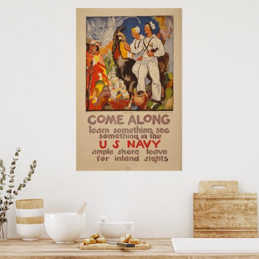 Poster Along - US Navy (Cuisine)