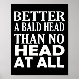 Poster Alopecia Sensibilisation Fun chauds hommes