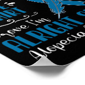 Poster Alopecia Sensibilisation Mon combat (Coin)