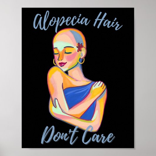 Poster Alopécie pour femmes1 (Devant)