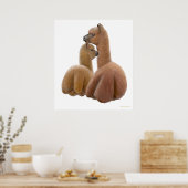Poster Alpaca Love Print (Cuisine)