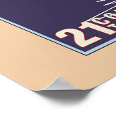 POSTER ALPE D'HUEZ 21 COINS (Coin)