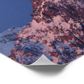 Poster Alpenglow sur le mont Aoraki Cook, Mackenzie 2 (Coin)