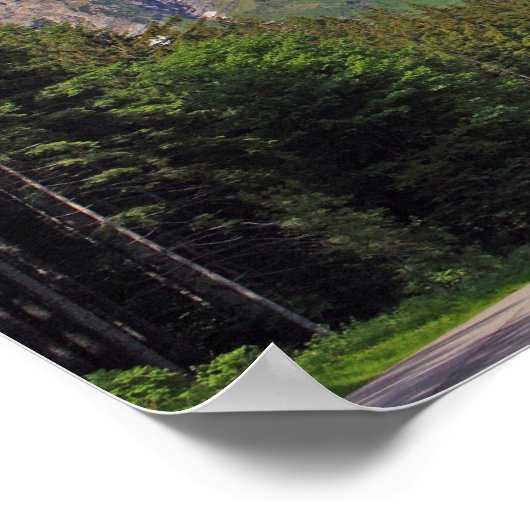 Poster Alpes autrichiennes (Coin)