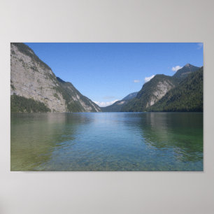 Poster Alpes bavaroises de Königssee