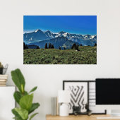 Poster Alpes de Suisse (Bureau à domicile)