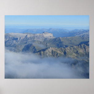 Poster Alpes françaises