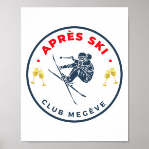Poster Alpes françaises Le Après