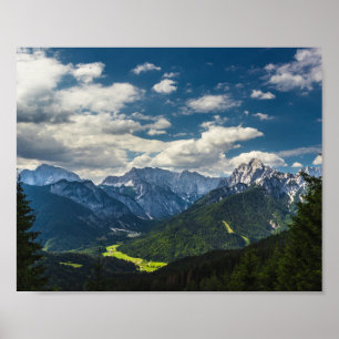 Poster Alpes juliennes époustouflantes