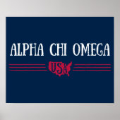 Poster Alpha Chi Omega - USA (Devant)