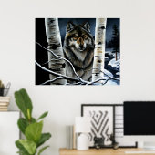 Poster Alpha Wolf (Bureau à domicile)