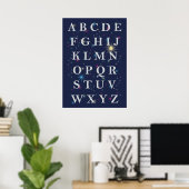 Poster Alphabet (Bureau à domicile)