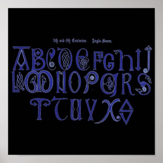 Poster Alphabet (Devant)