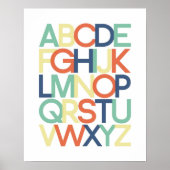 Poster Alphabet (Devant)
