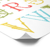 Poster Alphabet (Coin)