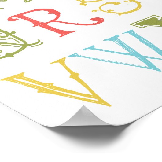 Poster Alphabet (Coin)