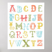 Poster Alphabet (Devant)