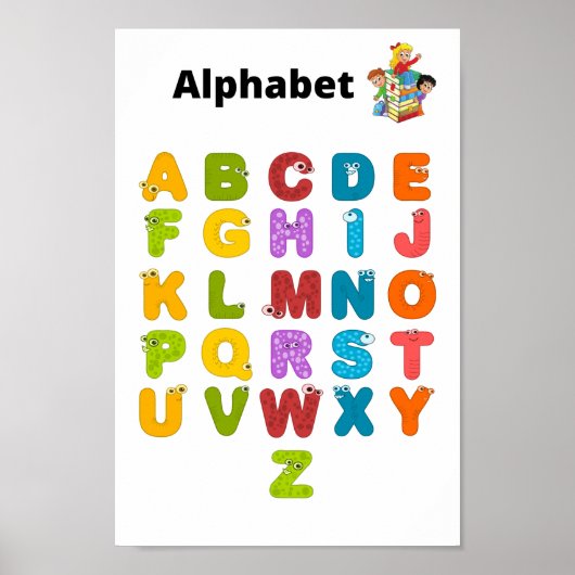 Poster Alphabet (Devant)
