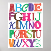 Poster Alphabet (Devant)