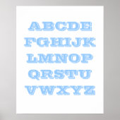 Poster Alphabet (Devant)
