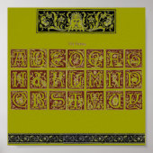 Poster Alphabet (Devant)