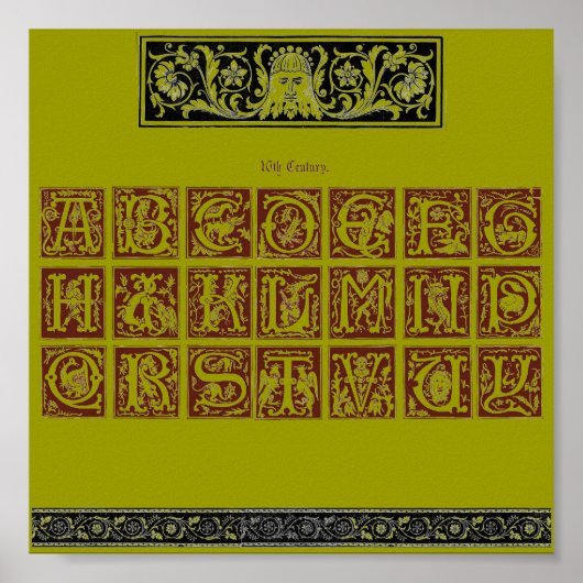 Poster Alphabet (Devant)