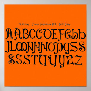 Poster Alphabet