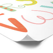 Poster Alphabet ABC pour enfants (Coin)