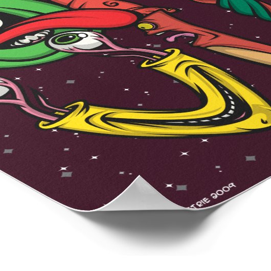 Poster Alphabet Alien (Coin)