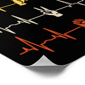 Poster Alphabet American Sing Langue Asl Enseignant Coeur (Coin)