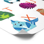 Poster Alphabet animal (Coin)