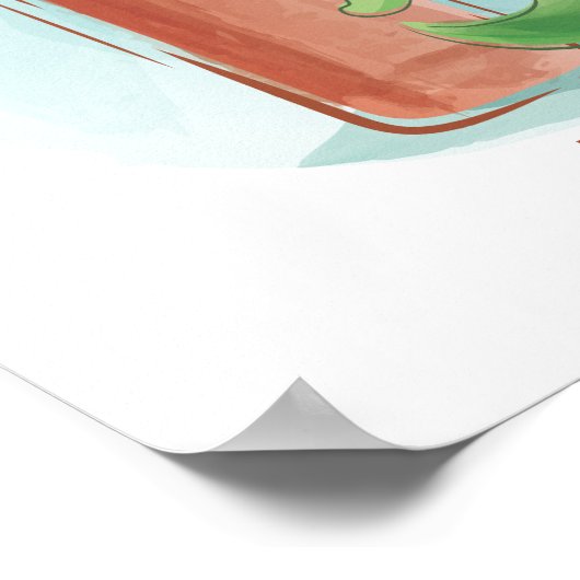 Poster Alphabet animal mignon (Coin)