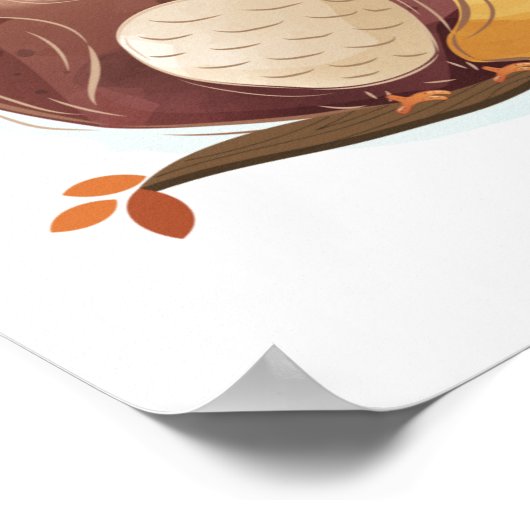 Poster Alphabet animal mignon (Coin)