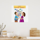 Poster Alphabet arménien (Cuisine)