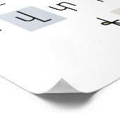 Poster Alphabet arménien, Orient classique (Coin)