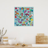 poster alphabet-baie (Cuisine)