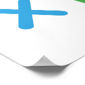 Poster Alphabet coloré éducatif (Coin)