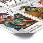 Poster Alphabet de Noël (Coin)