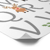Poster Alphabet de Noël (Coin)