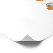 Poster Alphabet de Teddy Bear (Coin)