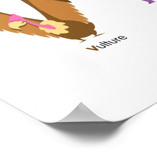 Poster Alphabet des Animaux (Coin)